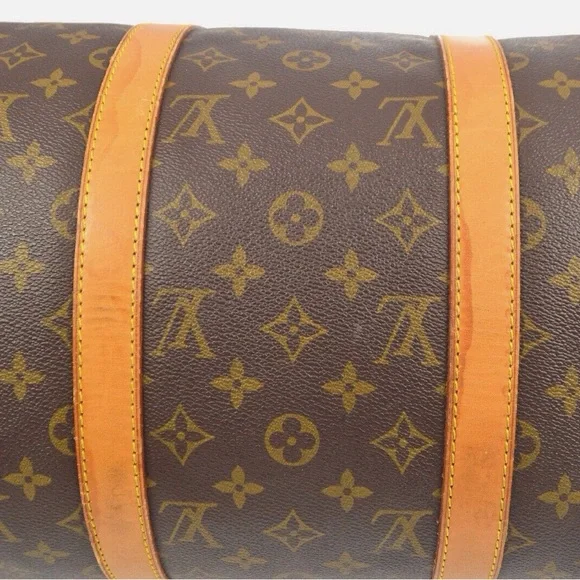 Louis Vuitton Monogrammed Keepall 50 Travel Bag - Picture 2 of 10